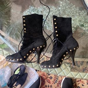 Dolce and Gabana lace up boots. 36 or 6
